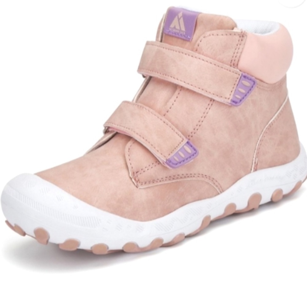 Mishansha Kids Boots in Pink And Purple, With Fur!